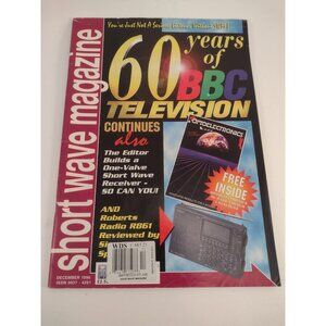 Short Wave Magazine Dec 1996 BBC TV 60 Years Amateur Radio Scancat Receiver